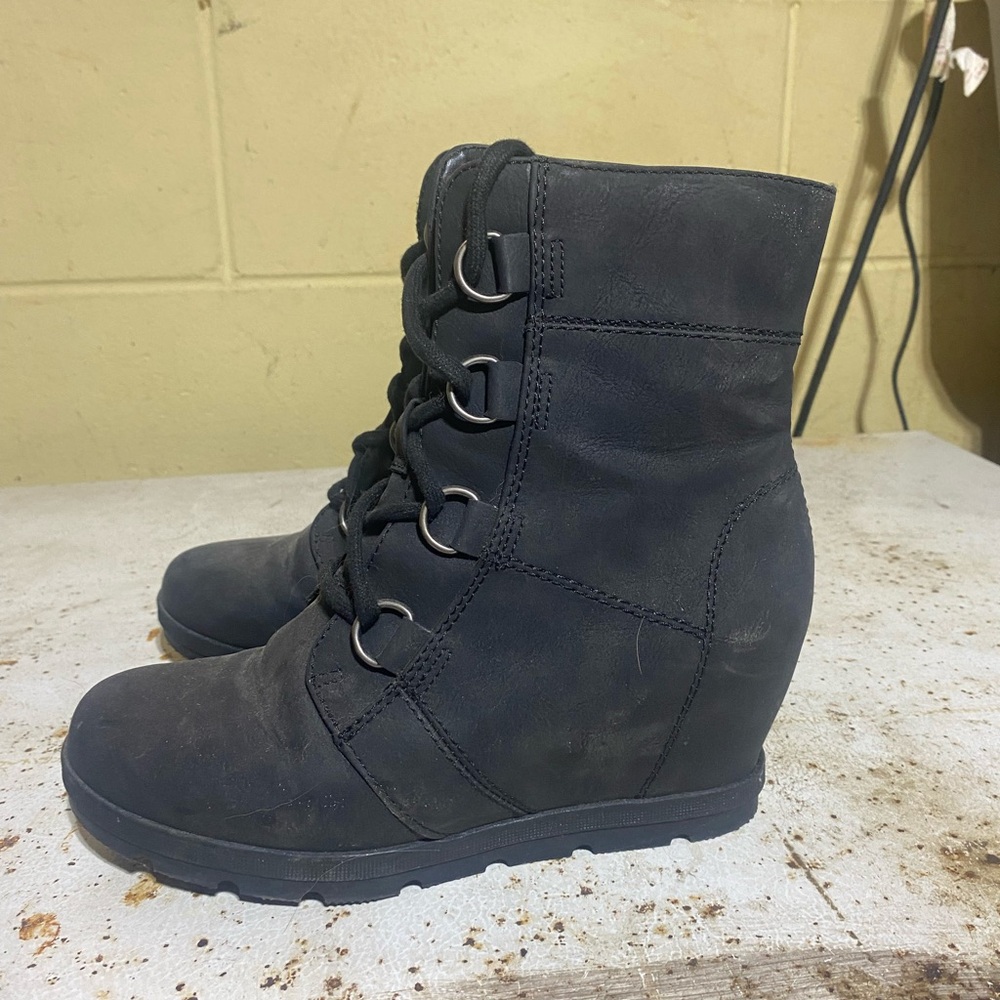 Black booties